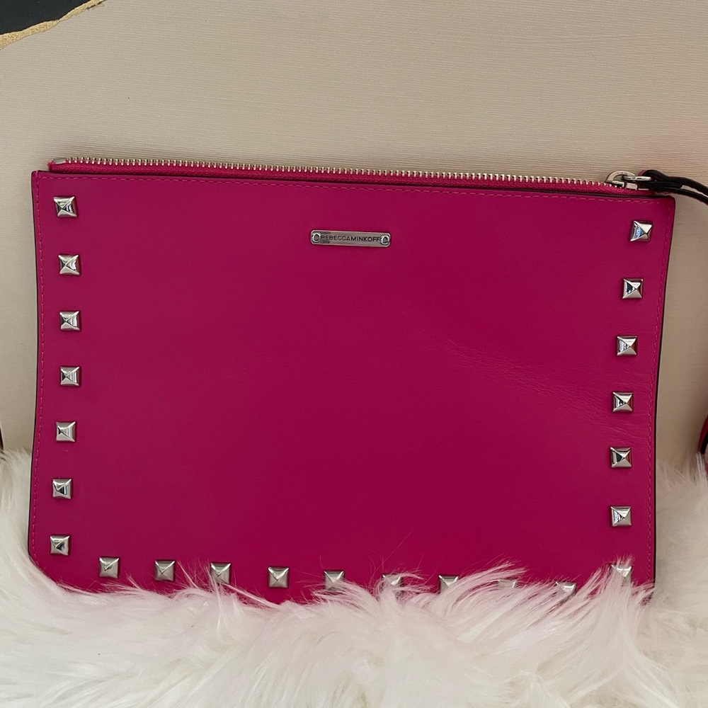 Rebecca Minkoff Studded Leather Pouch